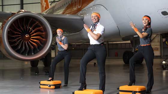 Get flying fit with easyJet
