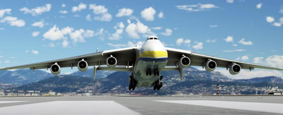 Microsoft Flight Simulator Introduces the World’s Heaviest Aircraft, the Antonov AN-225 Mriya. The aircraft that Russian forces destroyed last year