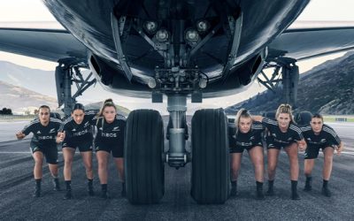 A new journey begins 🏉 Air New Zealand welcomes onboard Black Ferns