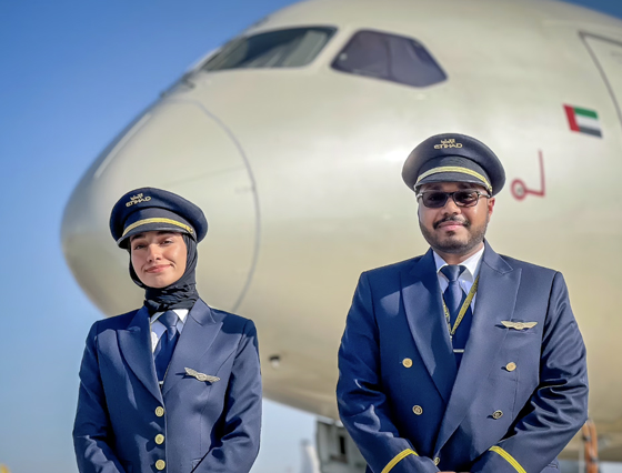 Etihad Airways is among the first airlines in the world and first in the Middle East to start a Multi-Crew Pilot License Program (MPL) on the Boeing 787 fleet for UAE’s national cadet pilot program