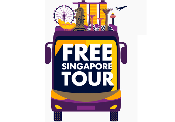 free singapore tour times