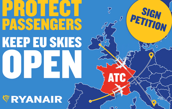 Ryan Air is fed up with the French Air Traffic Control strikes, which are seriously disrupting air travel across Europe