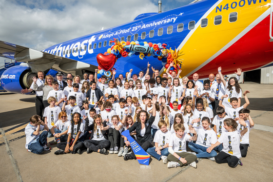 Over 500,000 fifth graders across the country have had the opportunity to “adopt” a Pilot