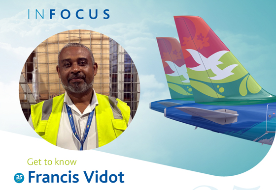 We love it when Airlines talk passionately about their staff. Meet Mr Francis Vidot who is working for Air Seychelles