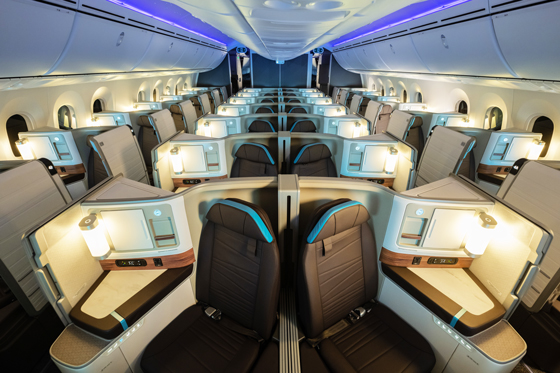 Hawaiian Airlines Unveils Boeing 787 Dreamliner Cabin Design