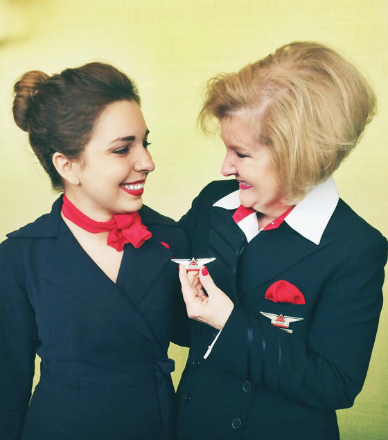 When you share the love for travel and work together, mother and daughter
