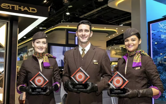 Ethiad wins Best Cabin Crew for the third consecutive year