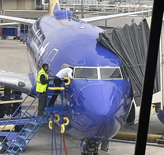 Oops…! A passenger accidentally locks Southwest cockpit door