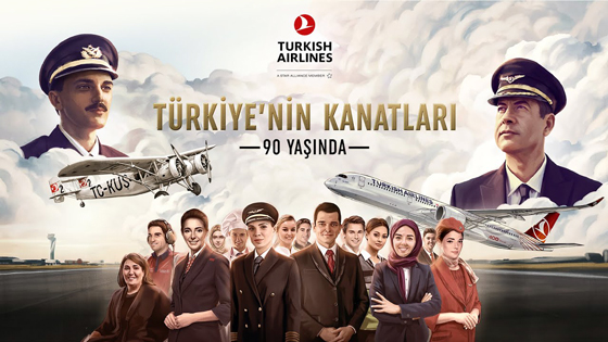 Turkish Airlines celebrate 90 years