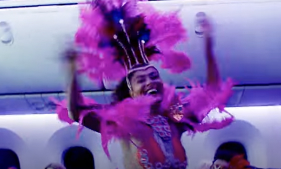 Virgin Atlantic launches one off samba special featuring Anton Du Beke and AJ Pritchard