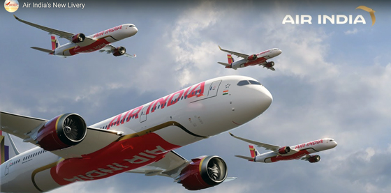 Air India’s New Livery