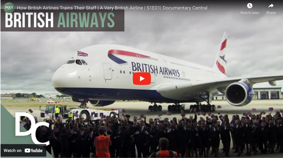How British Airlines Trains Their Staff