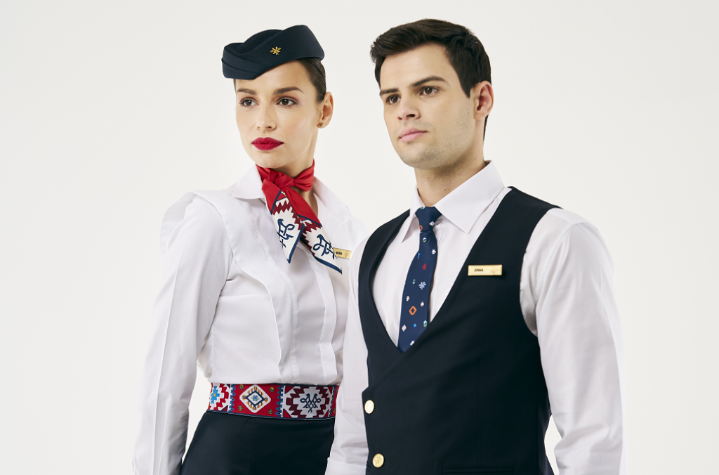Air Serbia have new uniforms