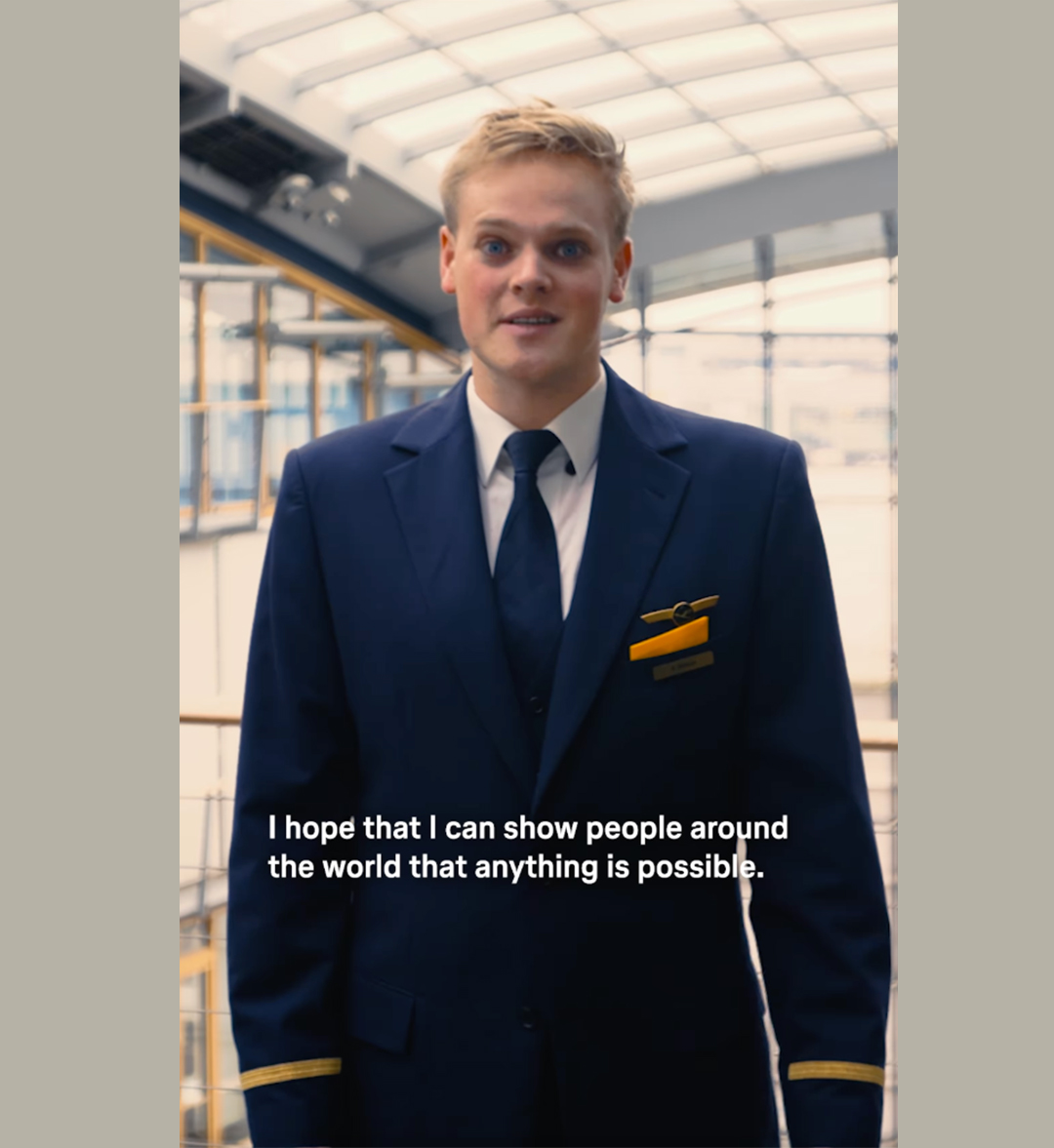 Learn about Alex’s remarkable journey at Lufthansa
