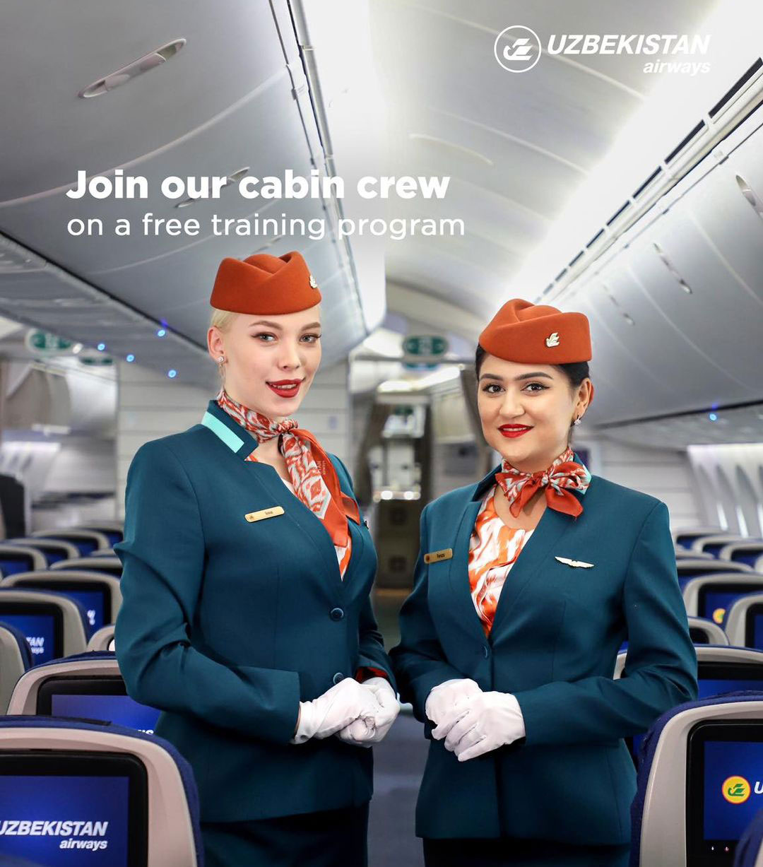 Uzbekistan Airways announces recruitment of Flight Attendants