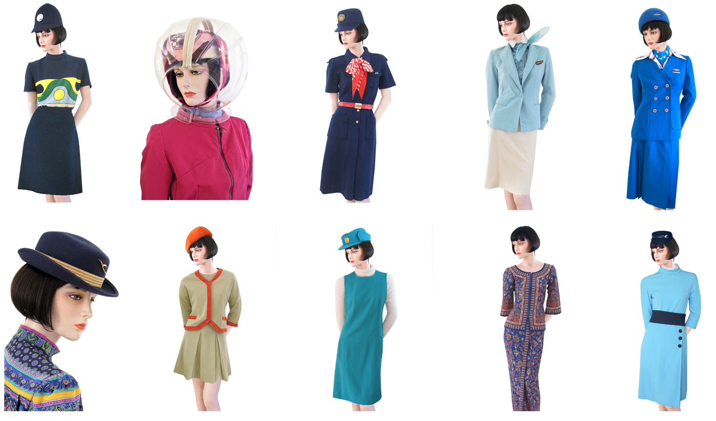 Welcome to the wonderful world of Flight Attendant uniform collection at uniformfreak.com