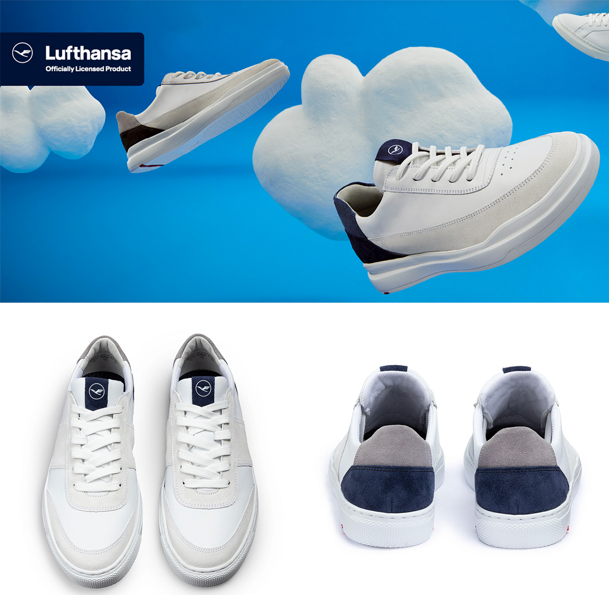 Looking good – Lloyd, the premium brand is presenting a new range of exceptionally comfortable travelling shoes under licence from Lufthansa