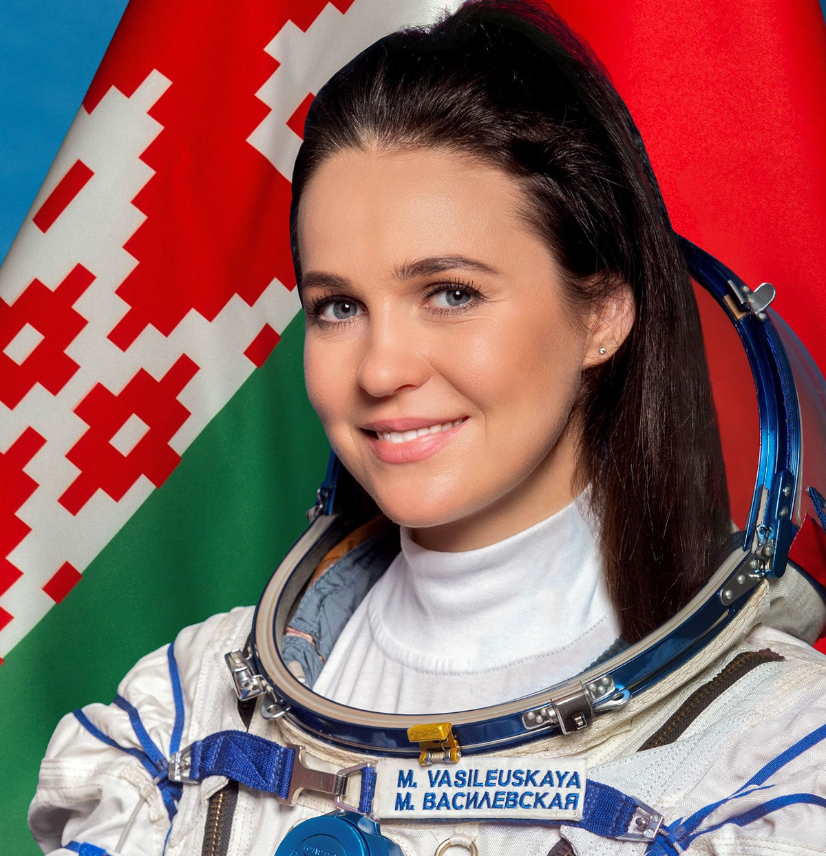 Flight Attendant Marina Vasilevskaya is the first Belarusian woman that has participate in a space flight