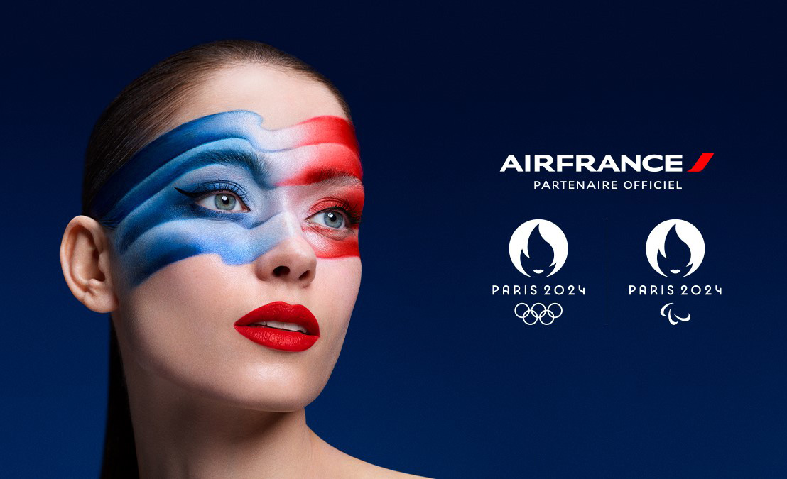 Air France unveils a new advertising campaign to welcome the world to France for the Paris 2024 Olympic and Paralympic Games