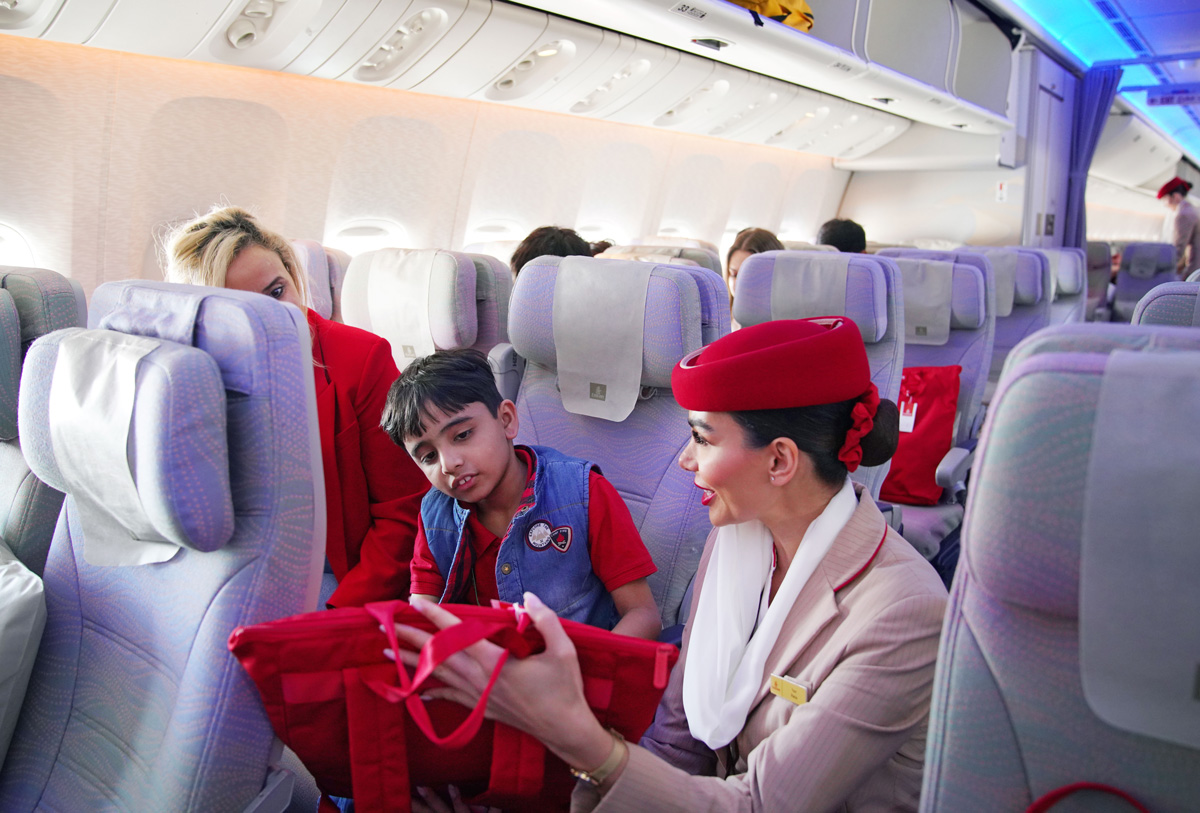 Emirates arranges Autism Familiarisation Flight and Travel Rehearsal for 30 families