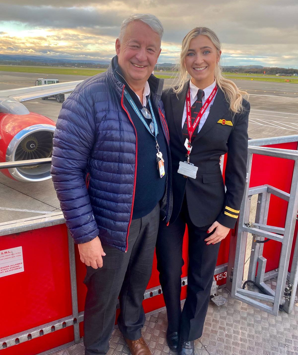 Jet2.com pilot and her ATC father share his emotional final transmission before retirement