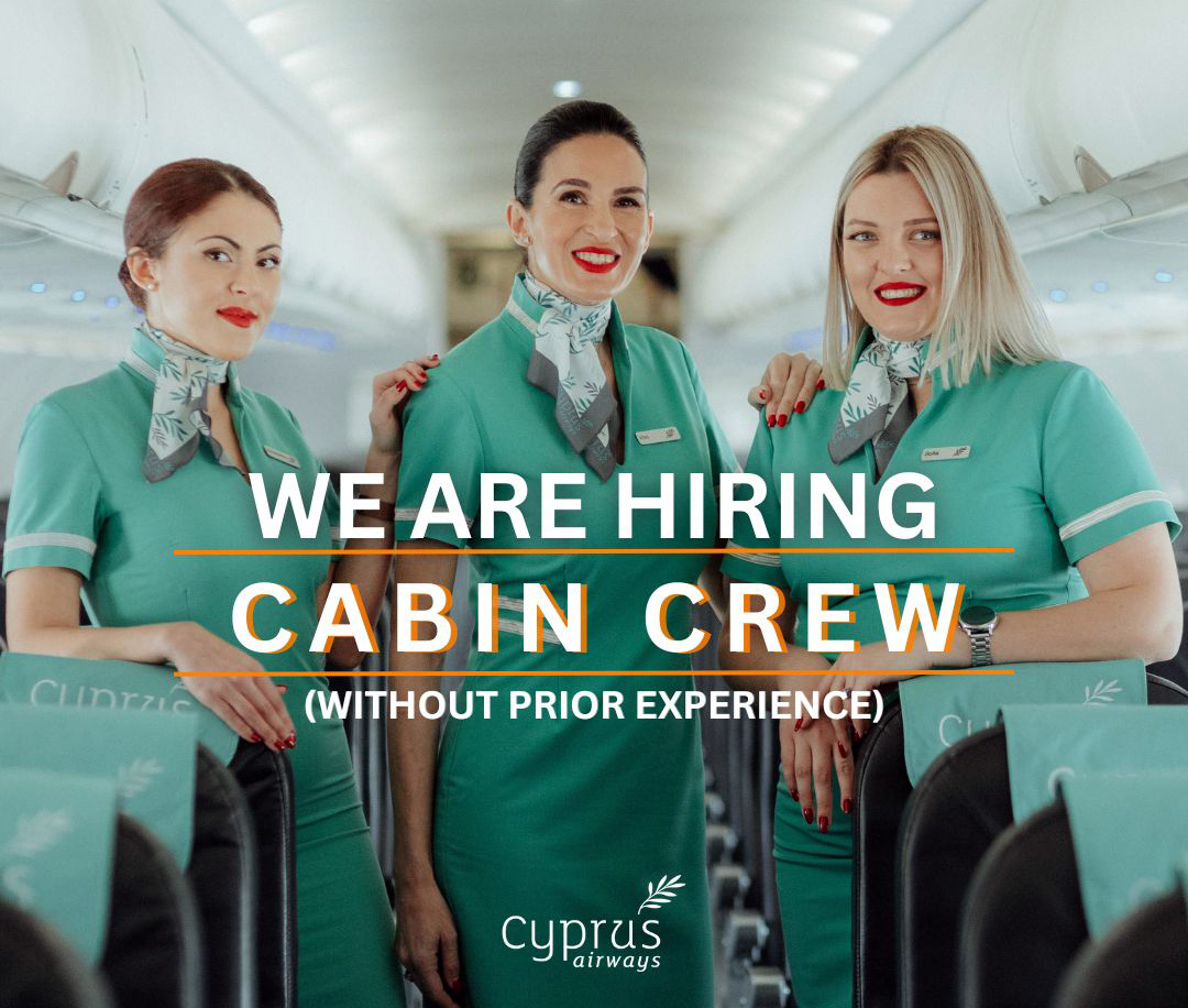 Cyprus Airways is growing and looking to find dynamic and motivated candidates to join their Cabin Crew Team