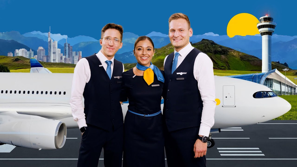 The new Discover Airlines safety video