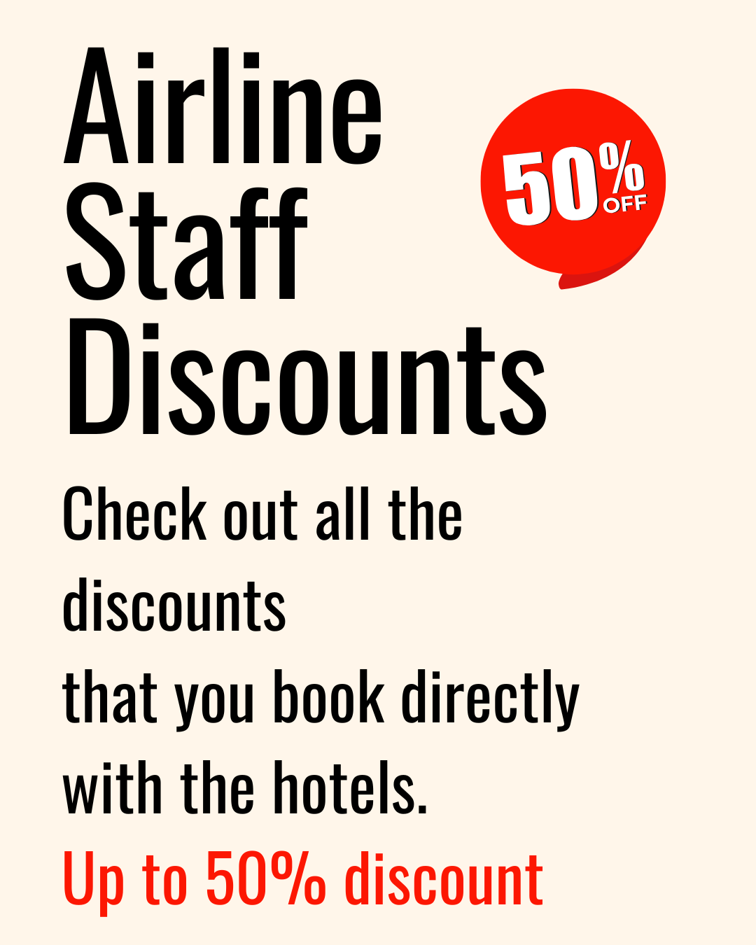 All the major Hotel Chains