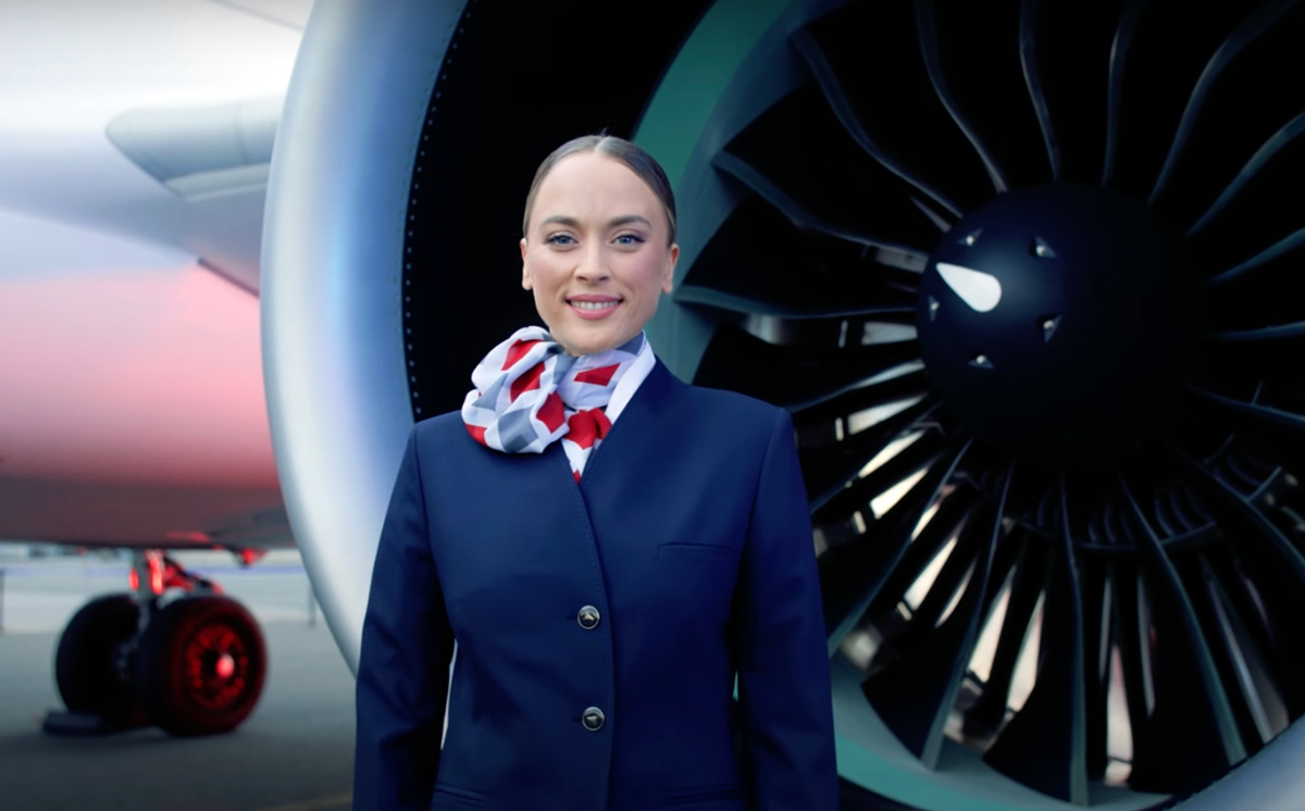 Croatia Airlines is showing their new Cabin Crew uniform