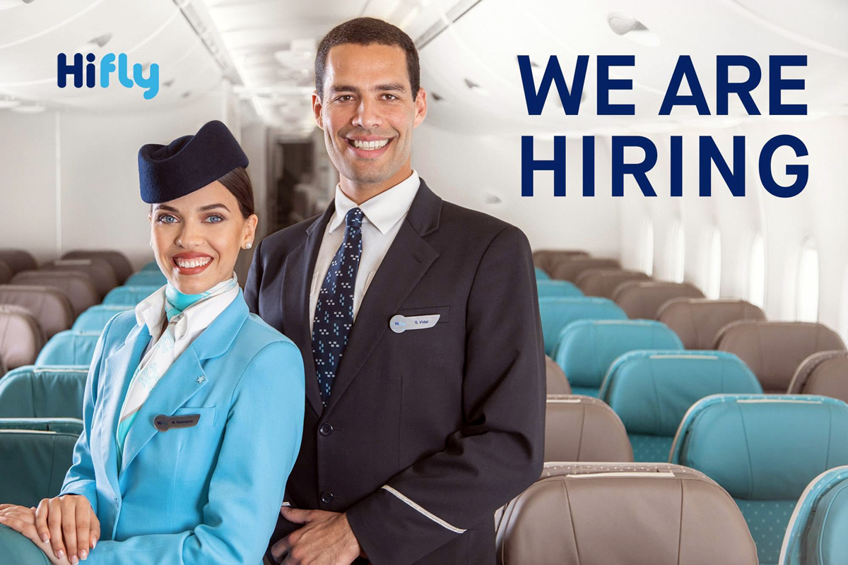 Hi Fly is hiring Cabin Crew
