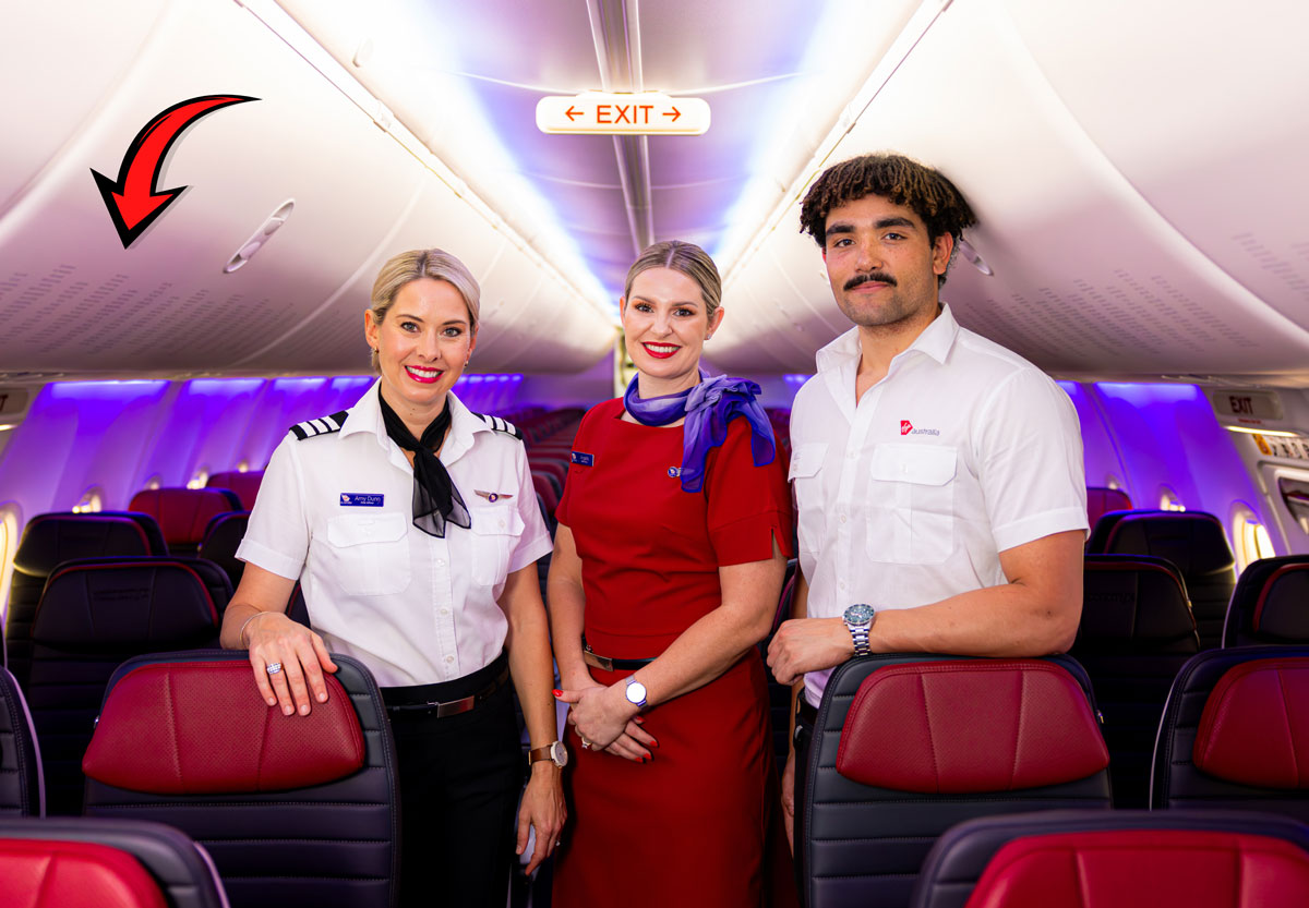 Virgin Australia’s milestone 150th Boeing 737 featuring names of all 8,000 team members