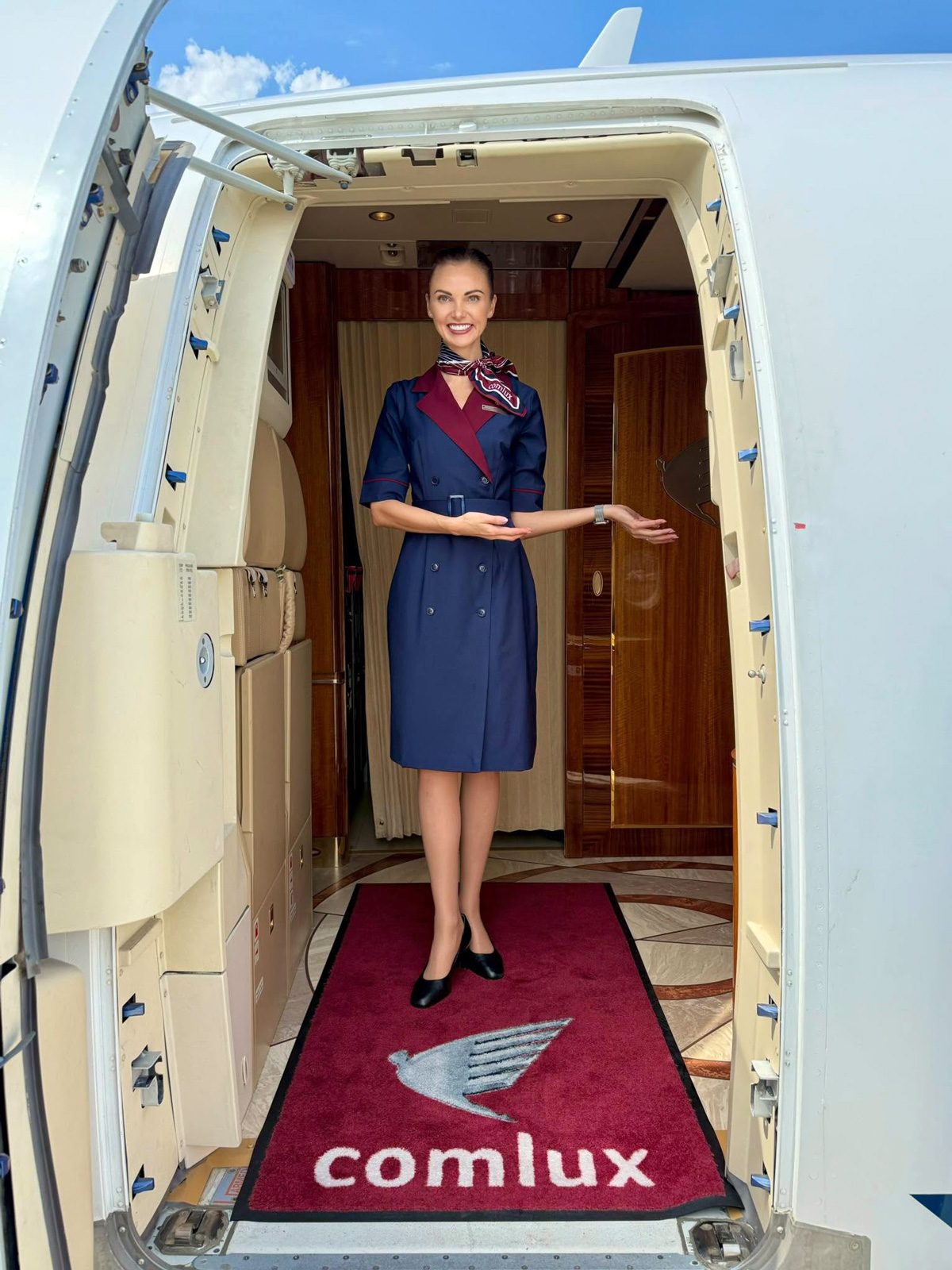 Comlux Aviation is hiring VIP Cabin Crew
