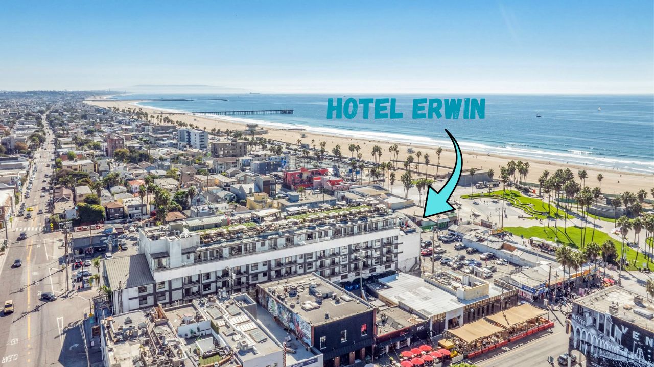 Hotel Erwin,  Venice Beach, California