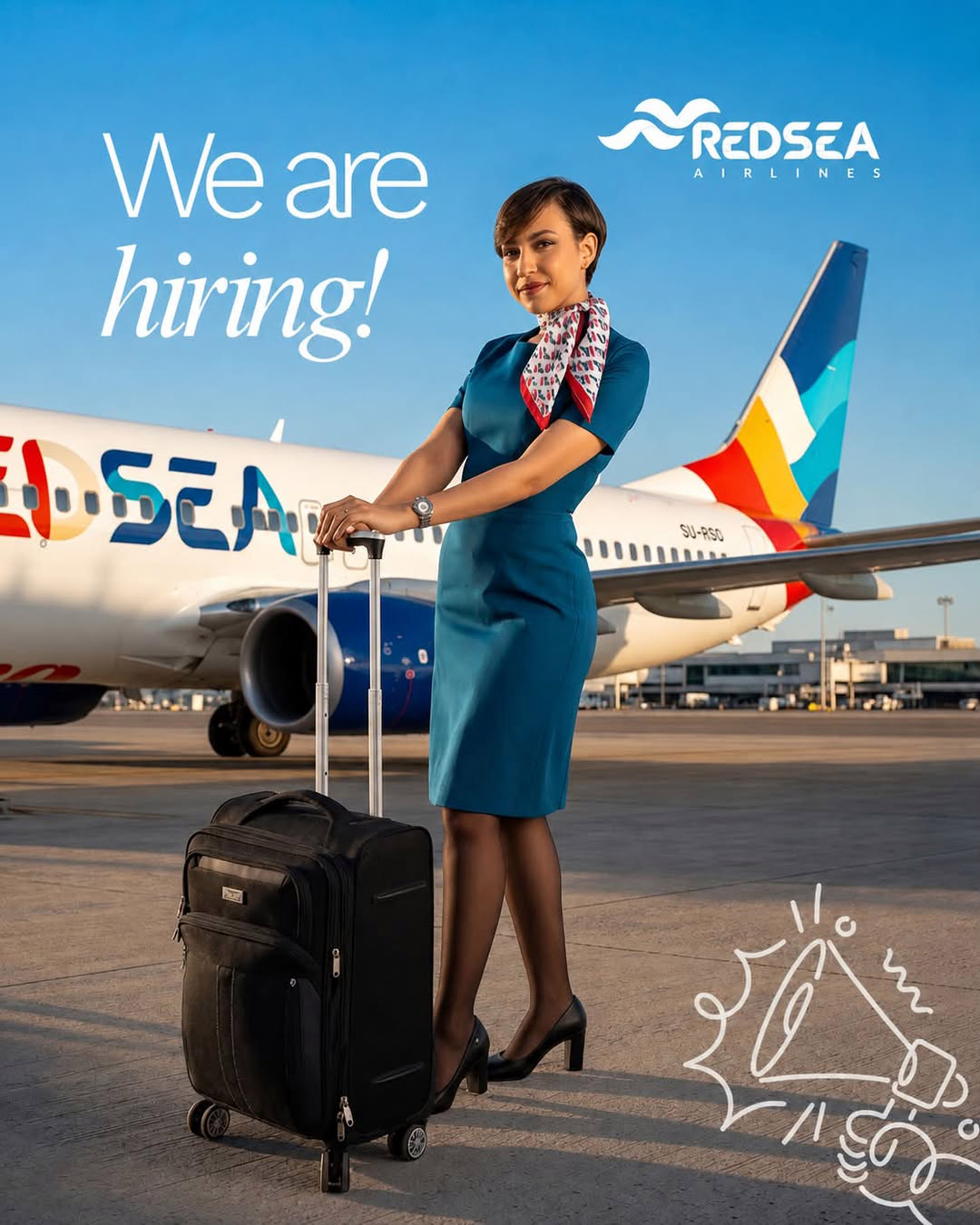 Red Sea Airlines is hiring Cabin Crew