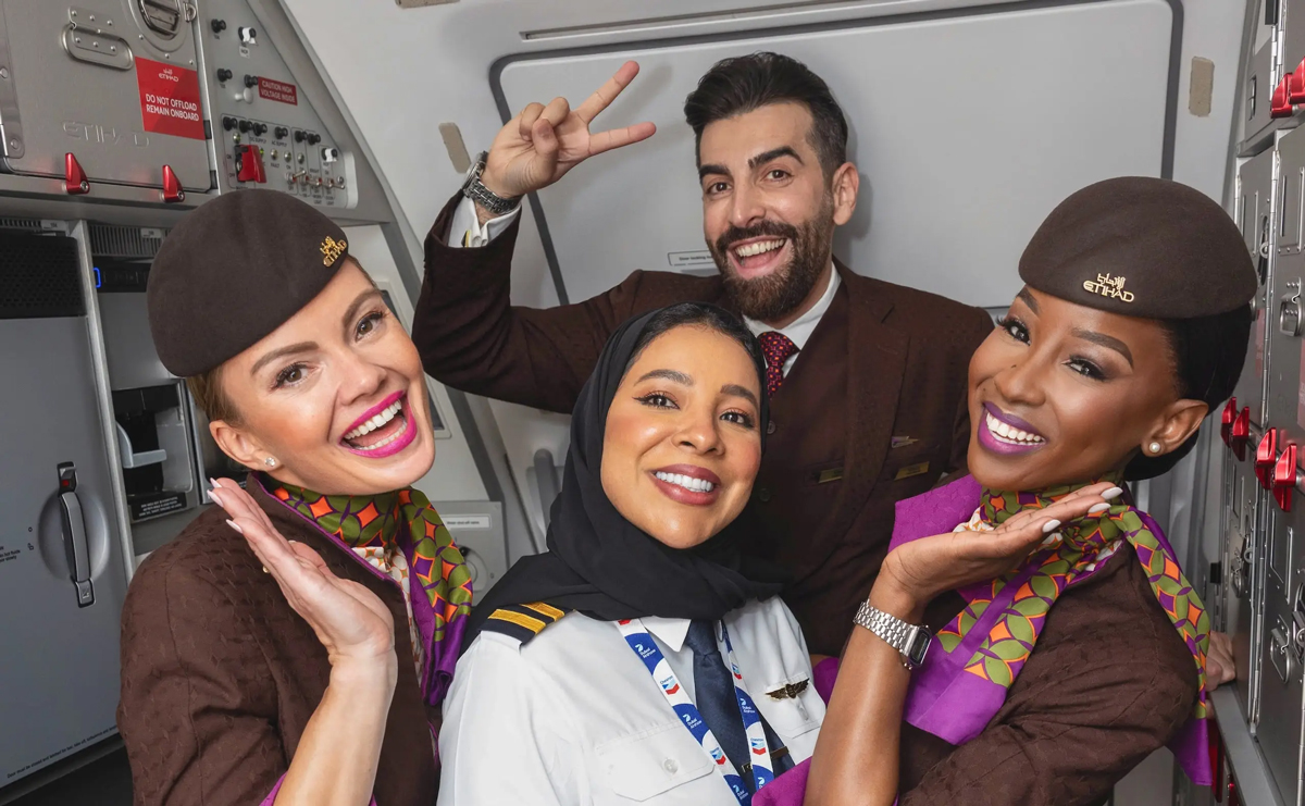 Etihad Airways is hiring Cabin Crew